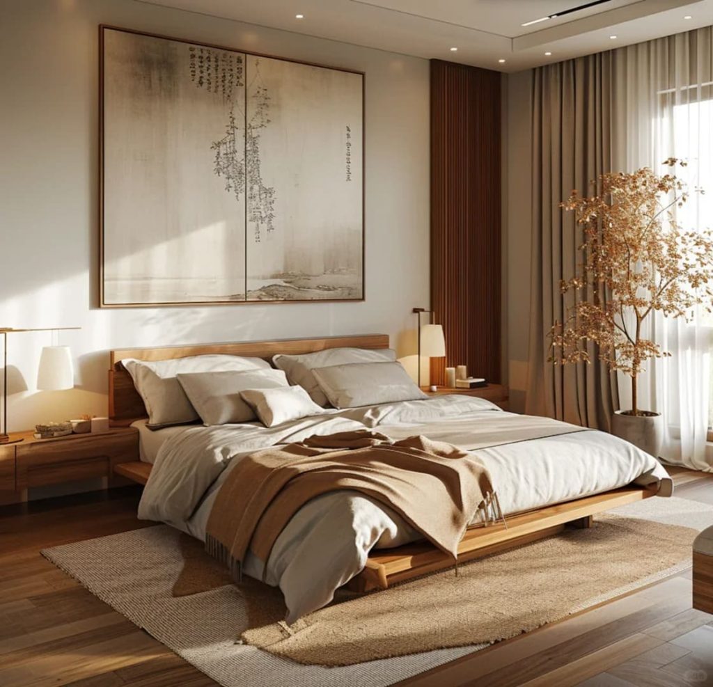 放松的日式卧室设计 2 尚舍设计工作室 来自小红书网页版