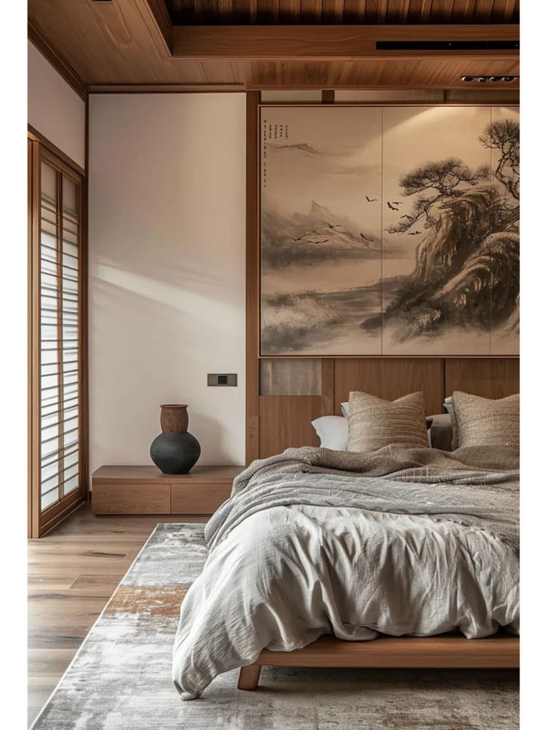 放松的日式卧室设计 6 尚舍设计工作室 来自小红书网页版